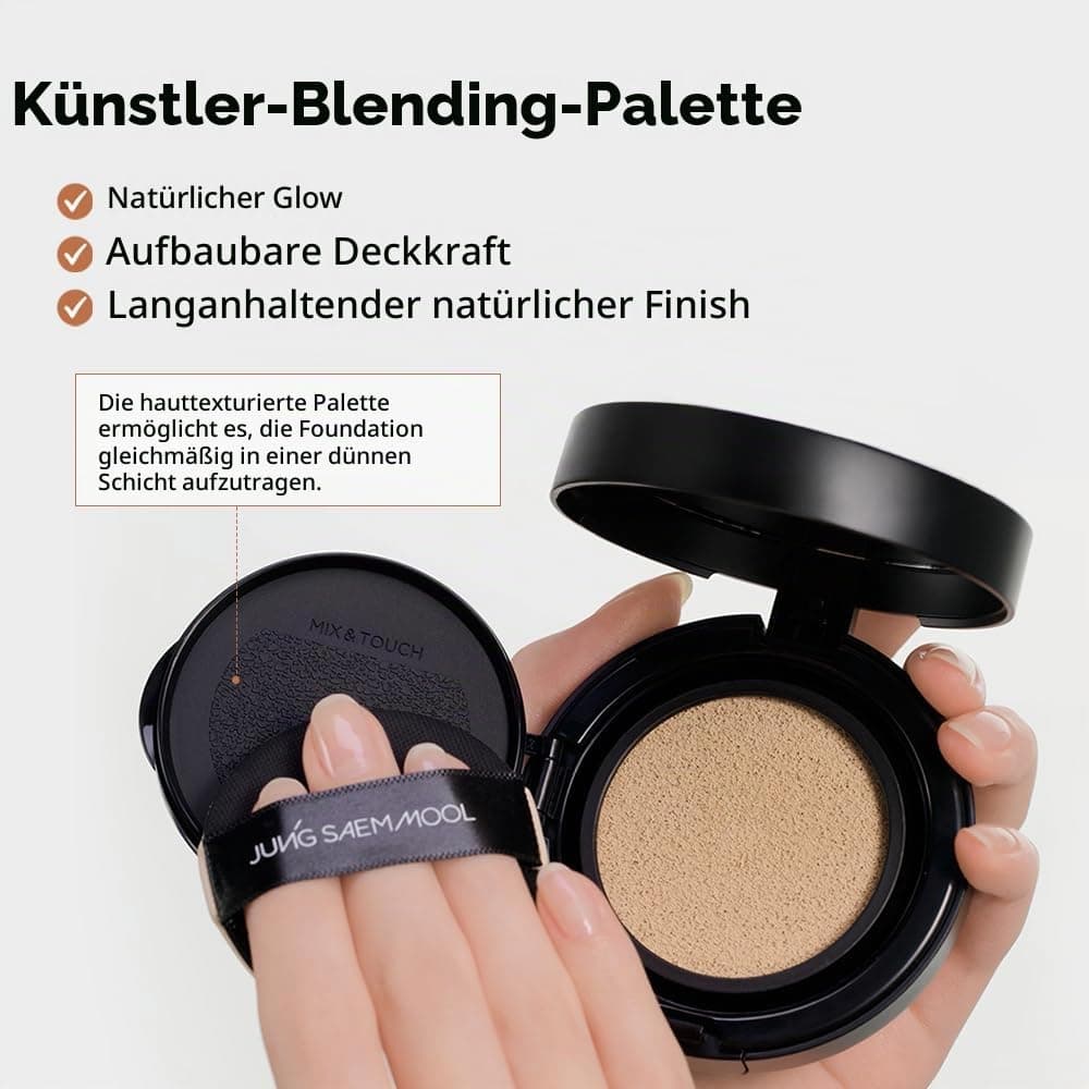Jungsaemmool Essential Skin Nuder Cushion ar papildinājumu