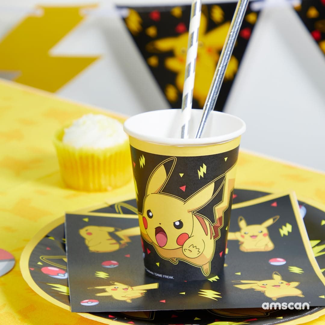 Amscan Pokémon Papīra Krūzes, 8 gab.
