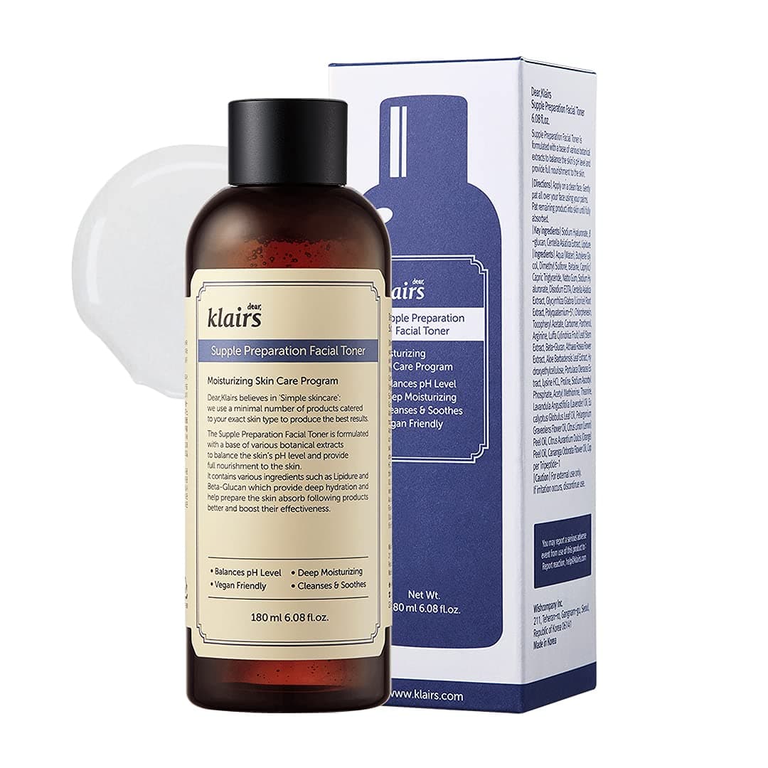 DearKlairs Supple Preparation mit Hyaluronsäure Gesichtswasser