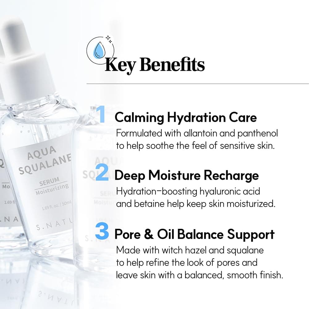 S.NATURE Aqua Squalane Serum 50 ml