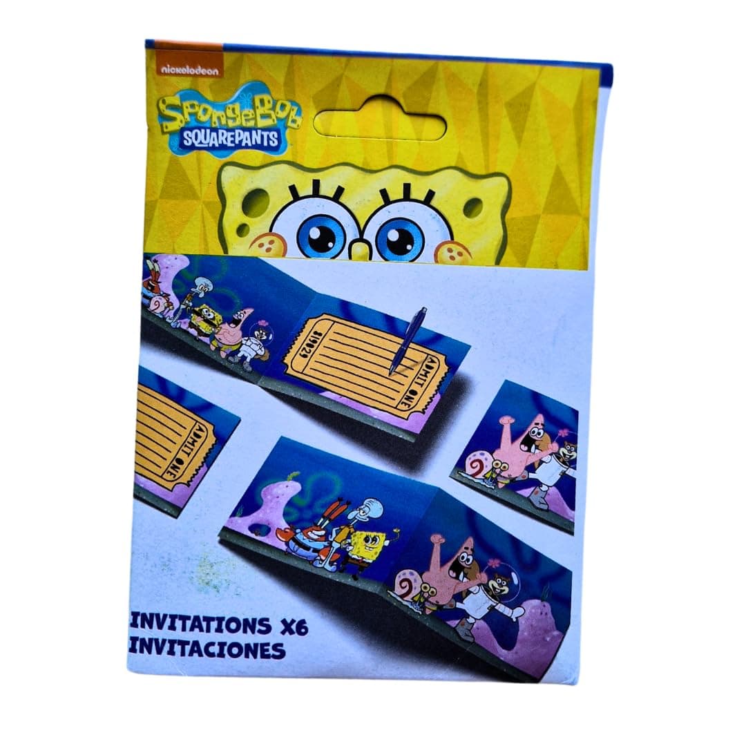 BeenSmile, SpongeBob ielūguma kartītes bērniem