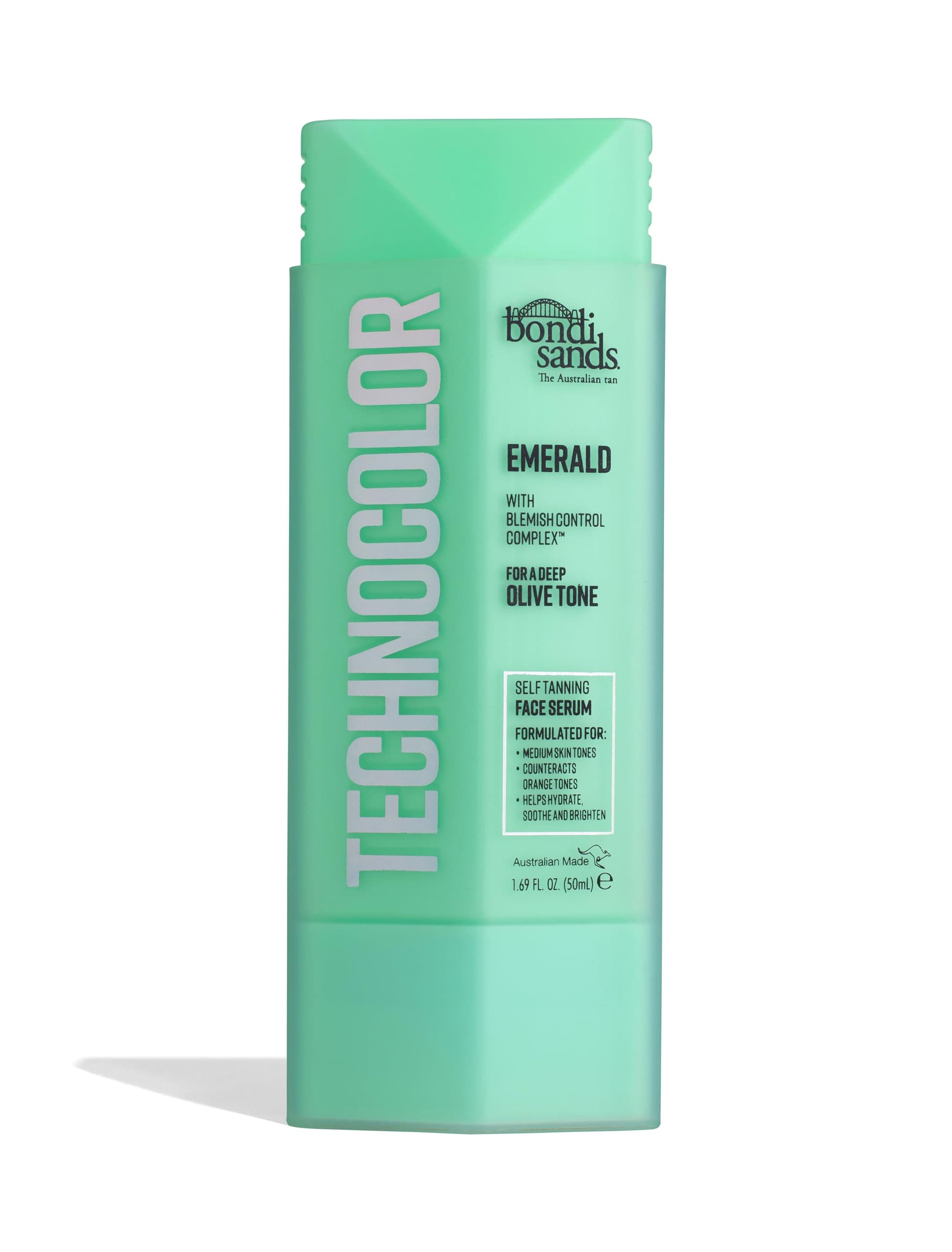 Bondi Sands Technocolor Emerald paštonējošais sejas serums, 50 ml