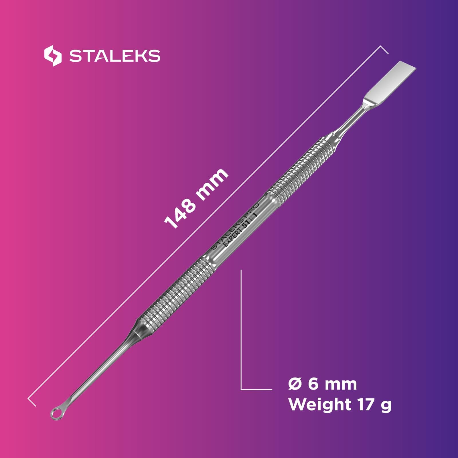 STALEKS PRO EXPERT 51 PE-51/1 Nagelhautschieber