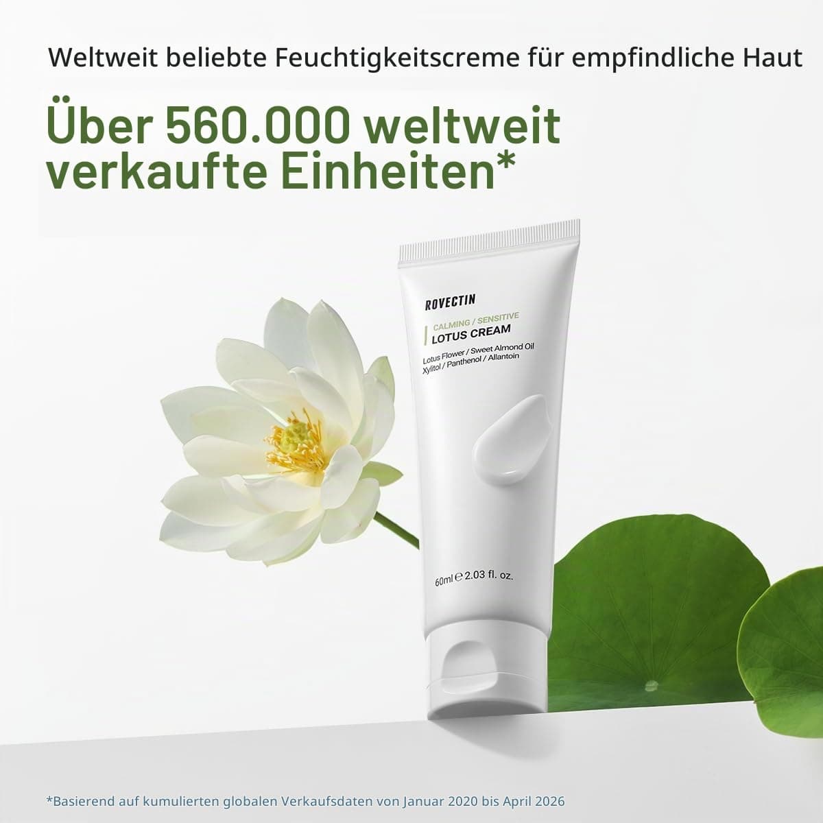 Rovectin Clean Lotus Wassercreme, 60 ml