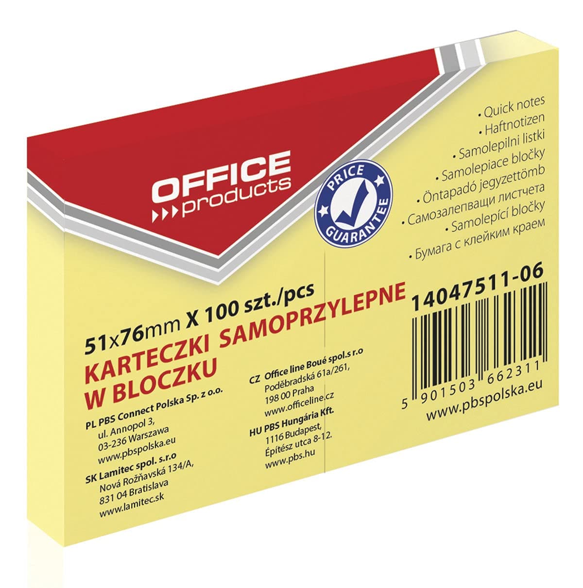 OFFICE PRODUCTS 14047511-06 Līmlapiņas