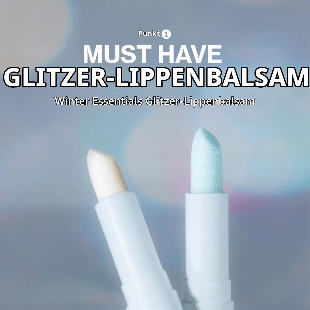 UNLEASHIA | Glacier Vegan Lūpu balzams (Nr. 2 BLUE LAGOON)