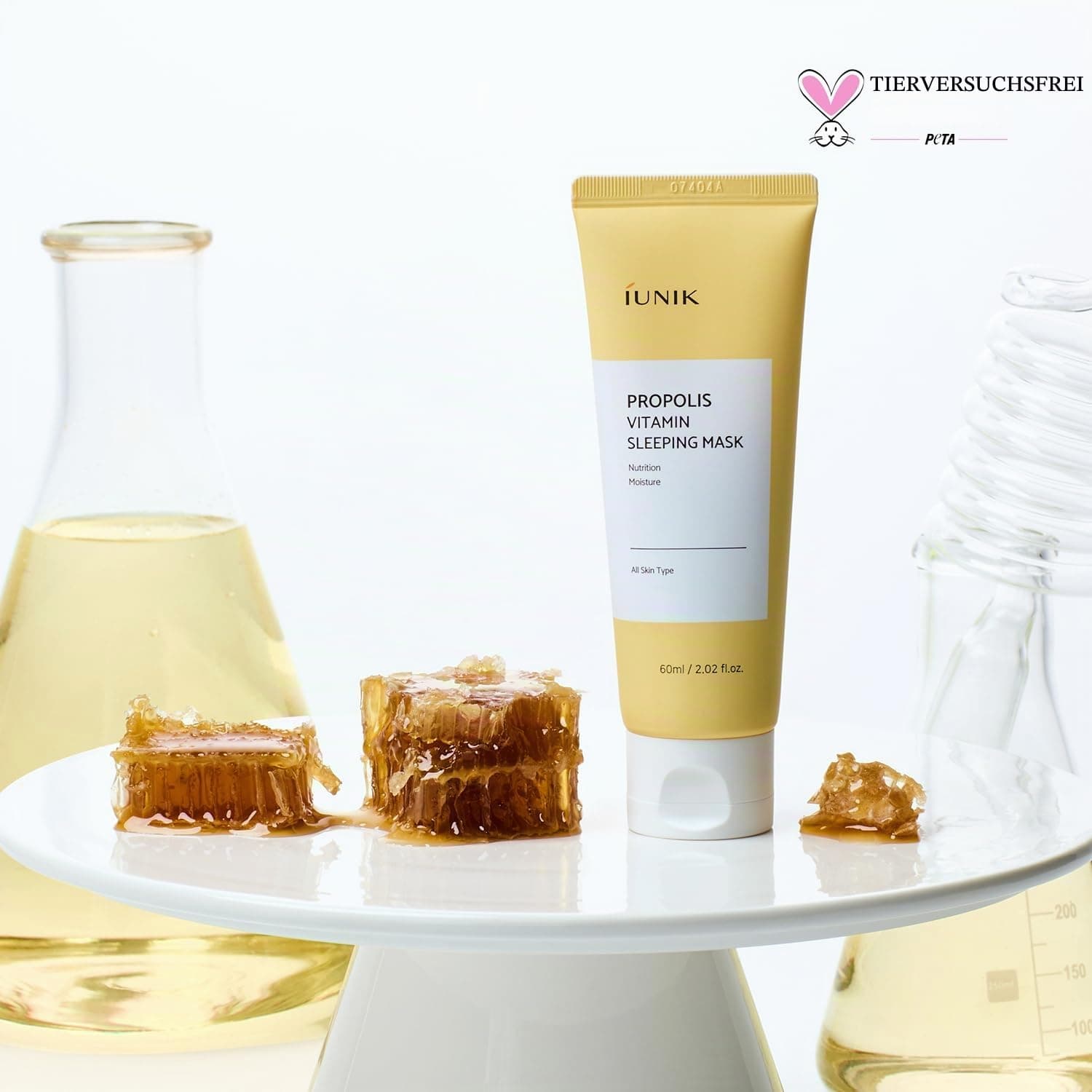 iUNIK Propolis Vitamin Sleeping Mask, 60 ml