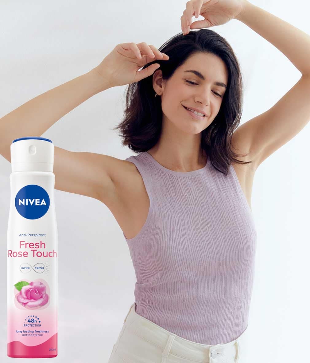 NIVEA Fresh Rose Touch Aerosol Deodorants