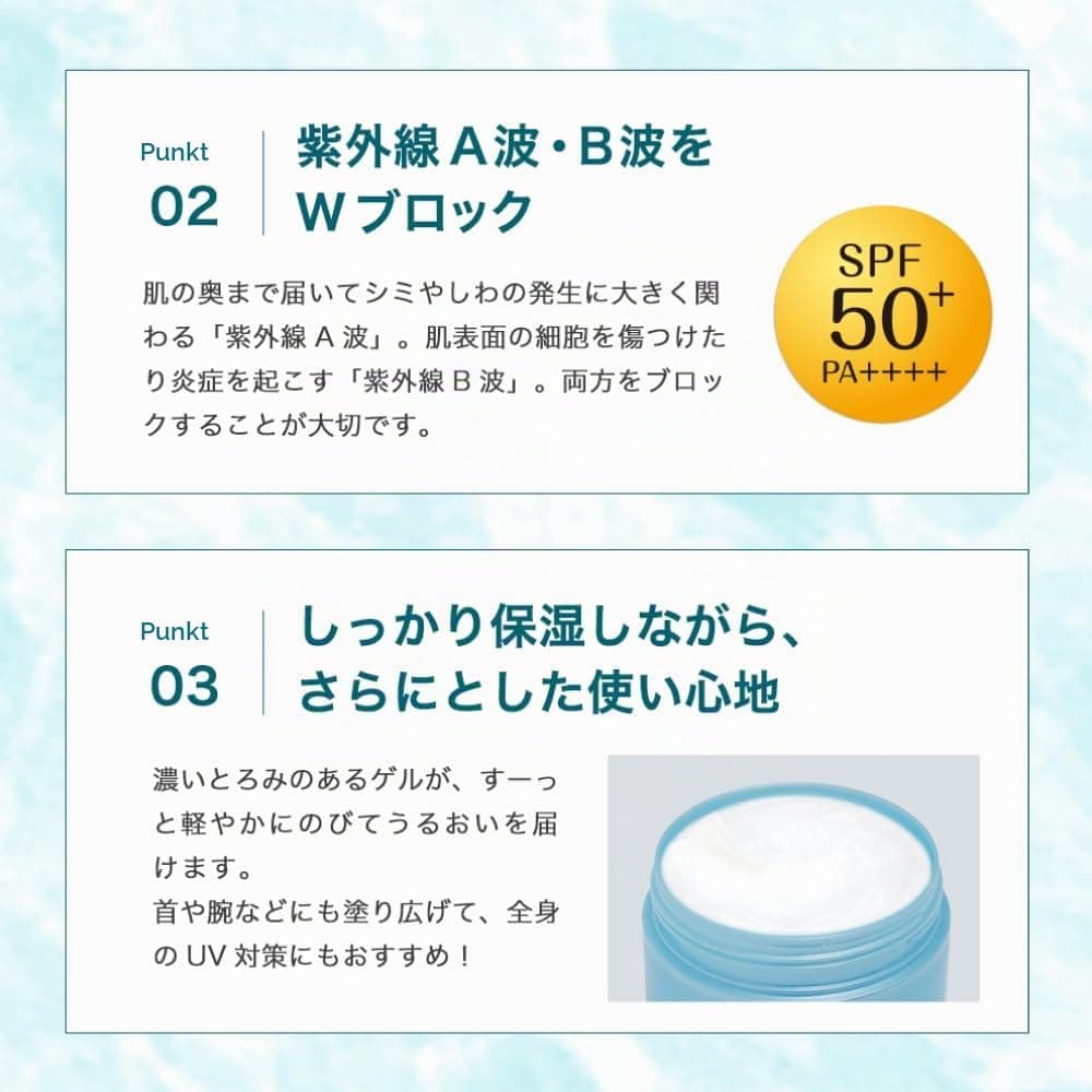 Hada Labo Gokujyun UV White Gel SPF50+ PA++++