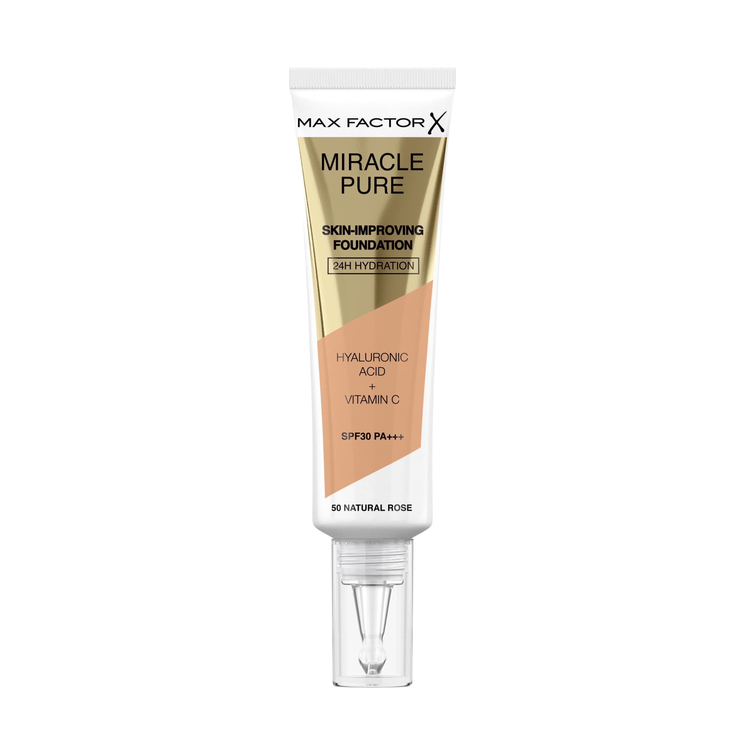 Max Factor Miracle Pure Skin Improving Foundation, Fb. 50 Natural Rose