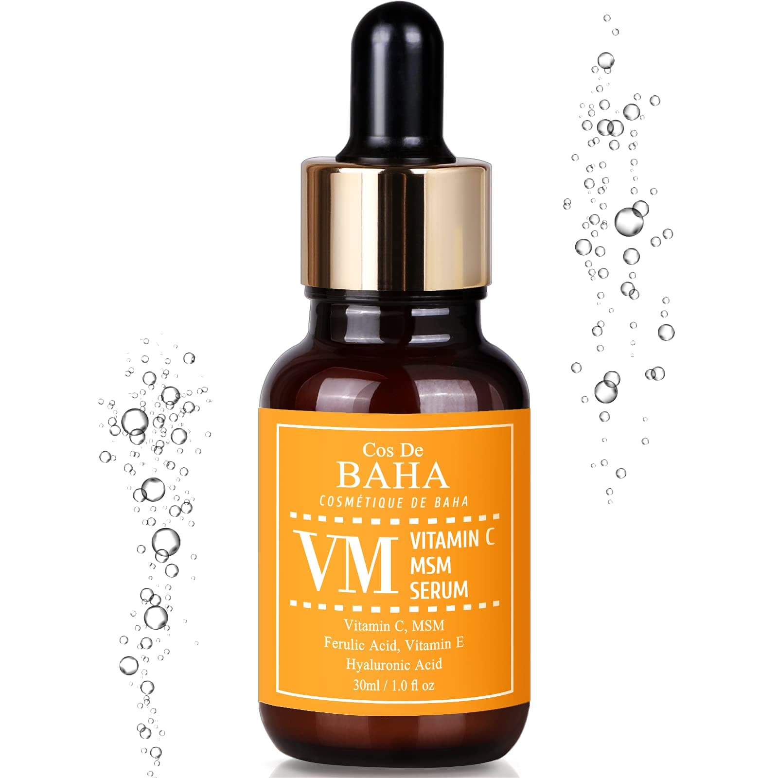 Cos De BAHA Vitamin C Facial Serum ar MSM 30ml