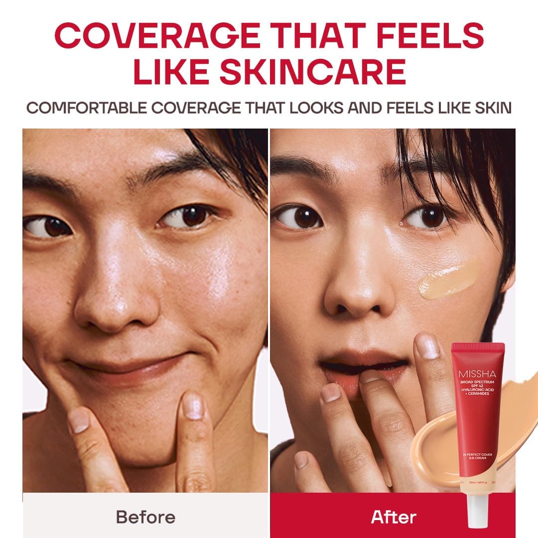 MISSHA M Perfect Cover BB Cream SPF42/PA+++ Nr. 29 Caramel Beige, 50 ml