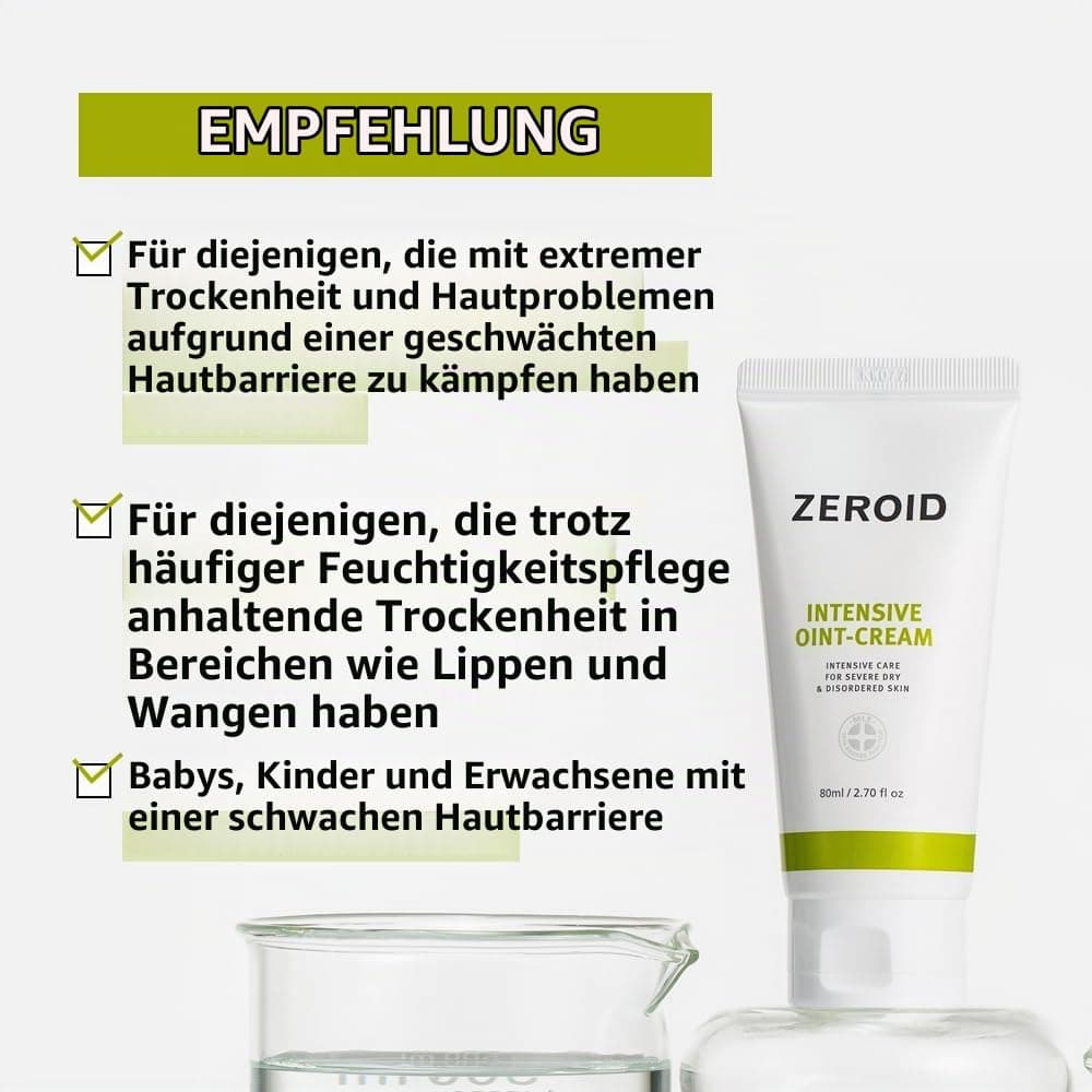 ZEROID Intensive Salben-Creme Mitrinošs sejas krēms īpaši sausai ādai