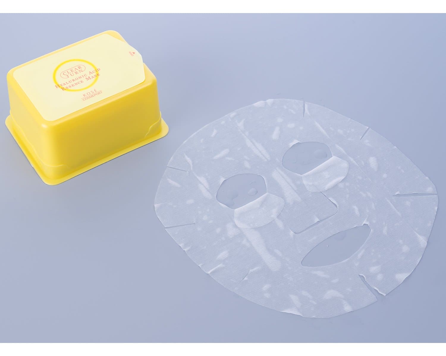 Kose Clear Turn Essence sejas maskas ar hialuronskābi