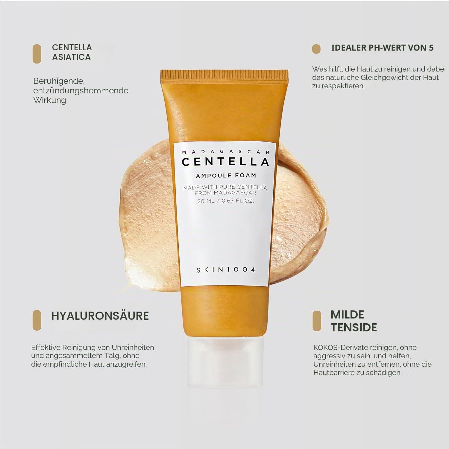 SKIN1004 Madagascar Centella Ampullenschaum