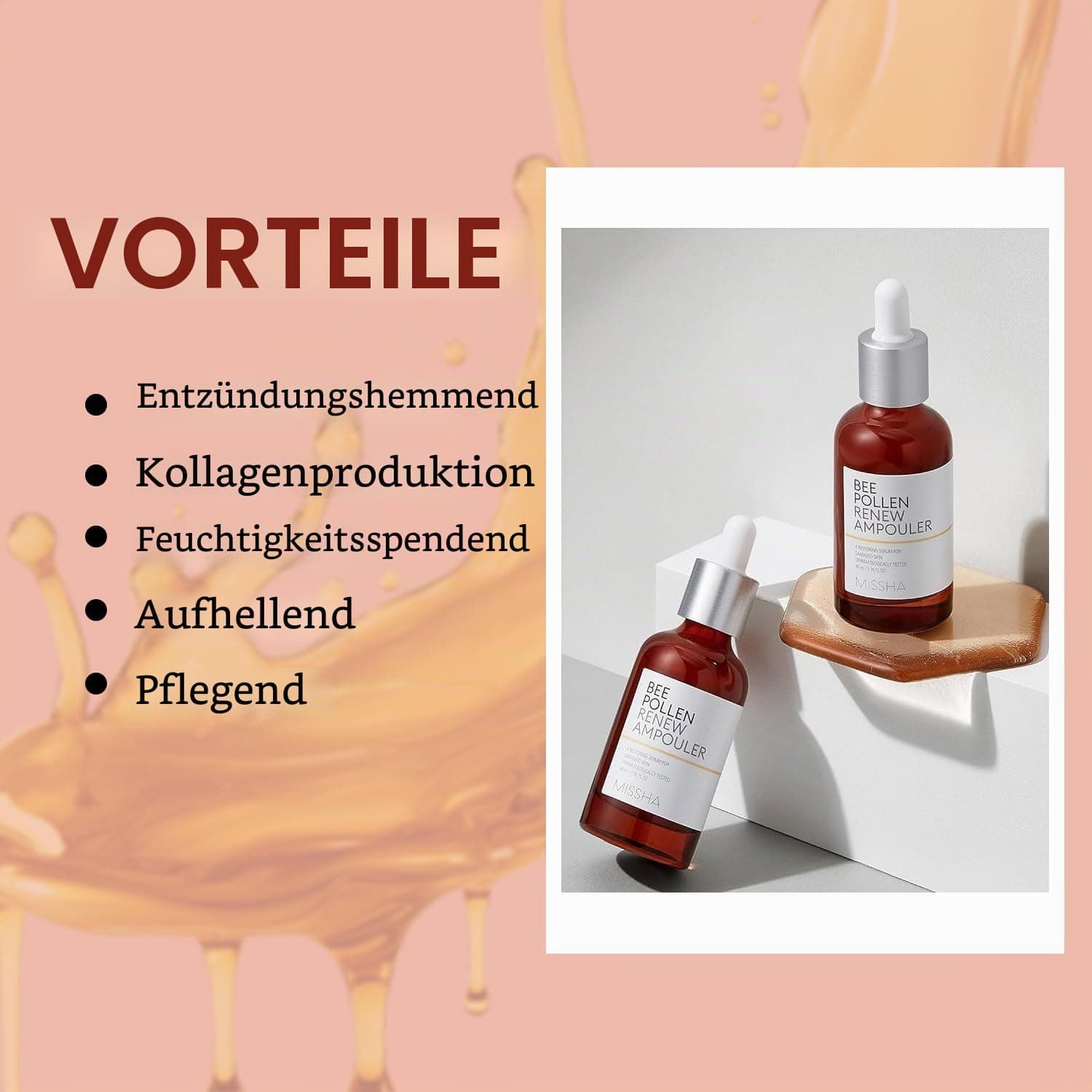 Missha Bienenpollen Erneuernde Ampulle, 40 ml