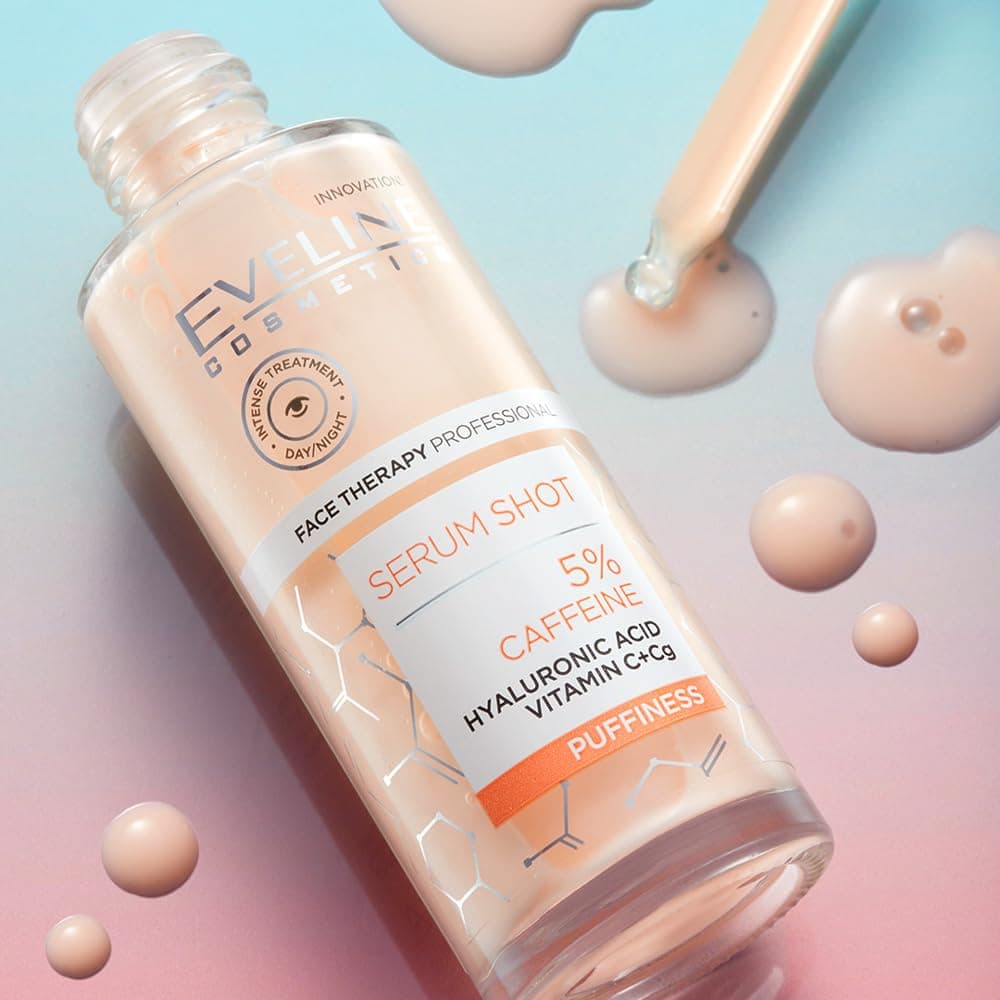Eveline Cosmetics Face Therapy Professional Energetizējošs acu serums ar 5% kofeīna kompleksu