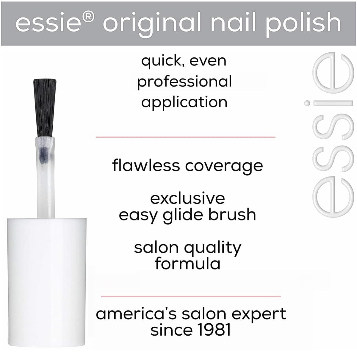 Essie Nagu laka 959 Flirty Flutters
