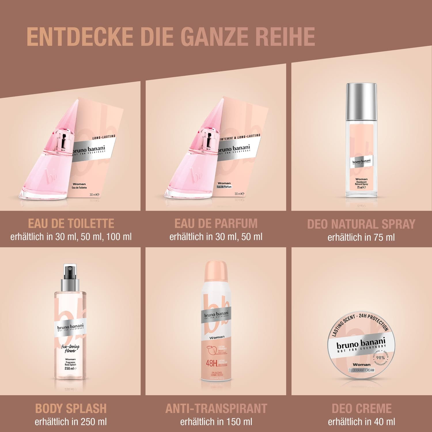 bruno banani Deo Creme Woman