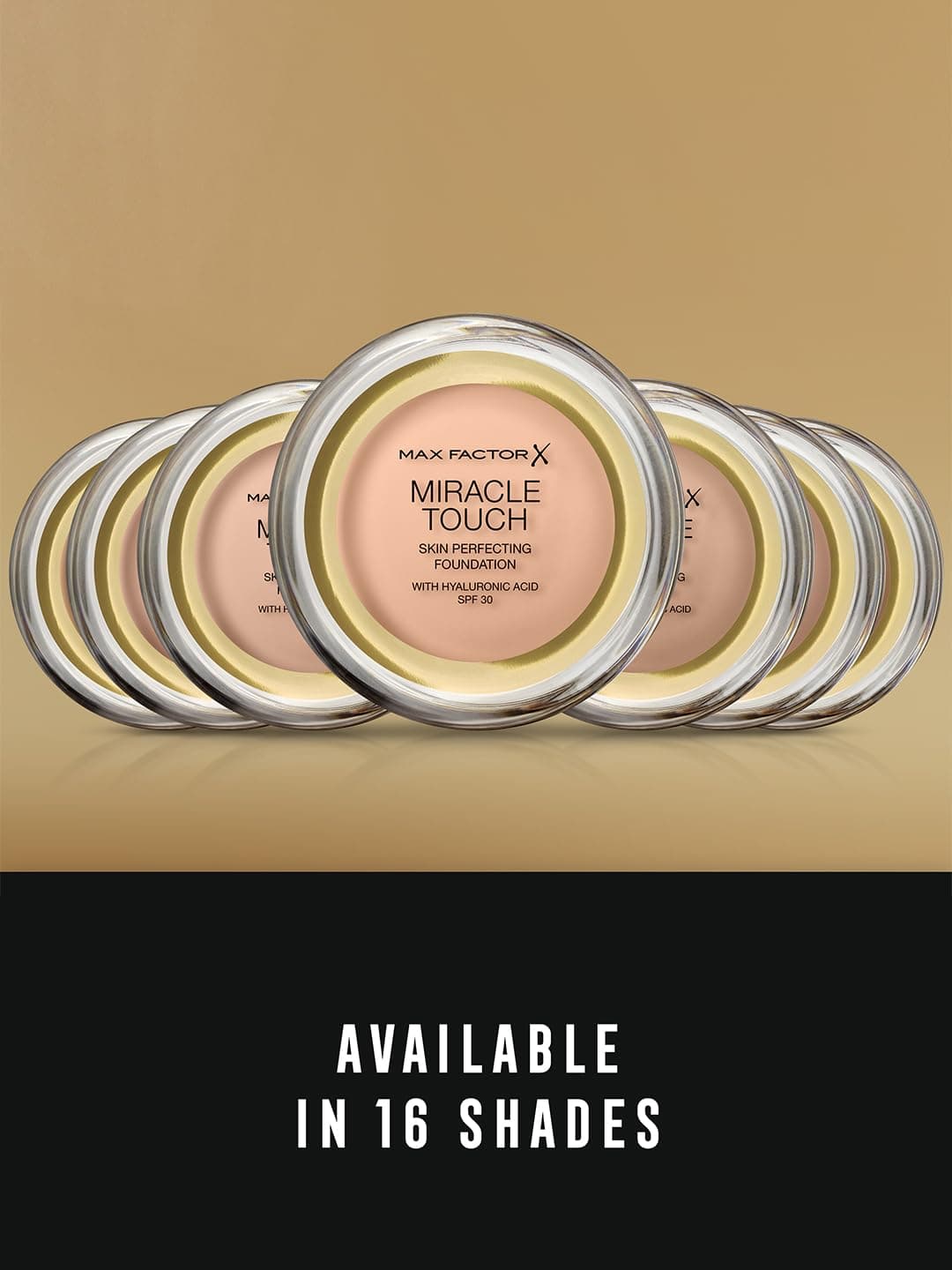 Max Factor Miracle Touch Foundation, 97 Toasted Almond