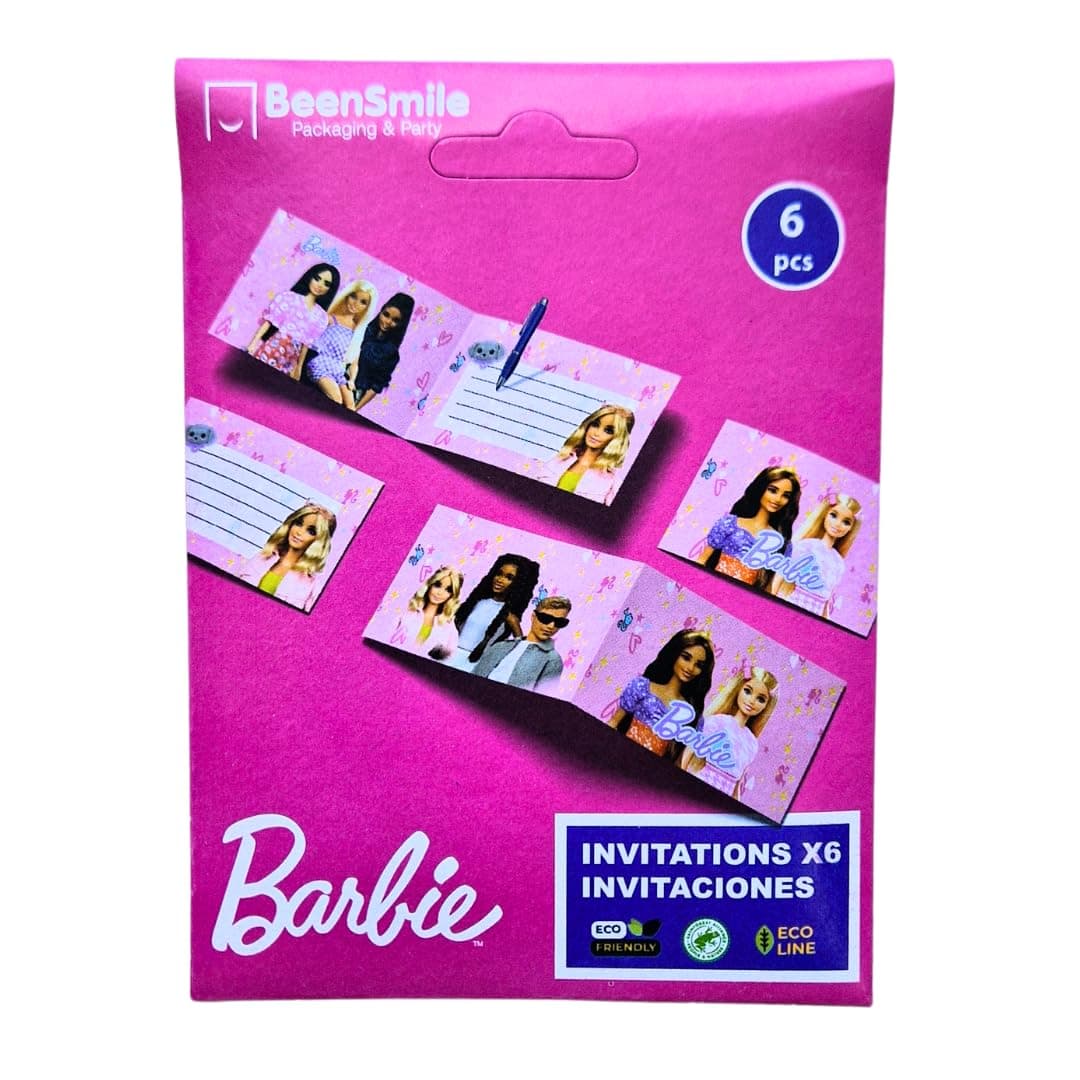 BeenSmile Barbie ielūguma kartiņas