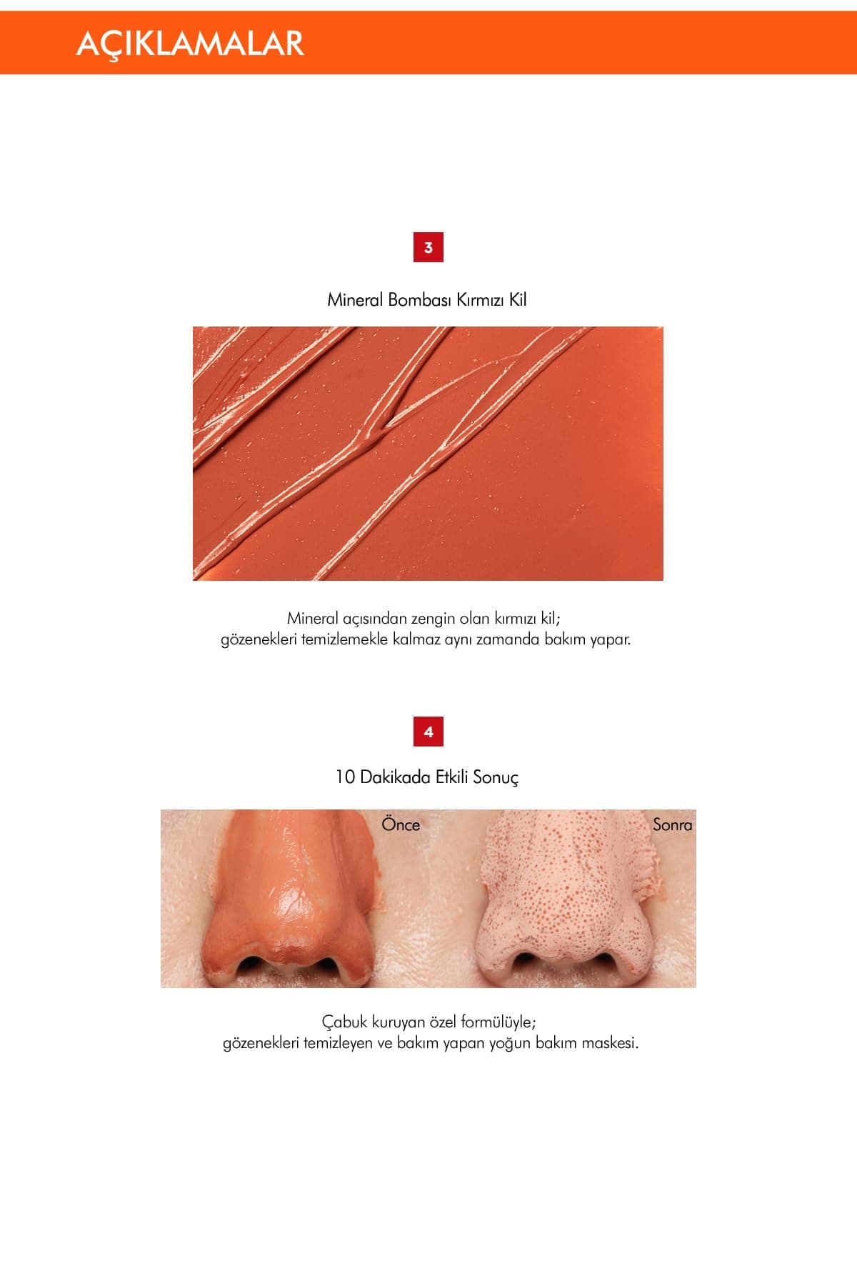 MISSHA Amazon Red Clay™ Poru attīrošā maska