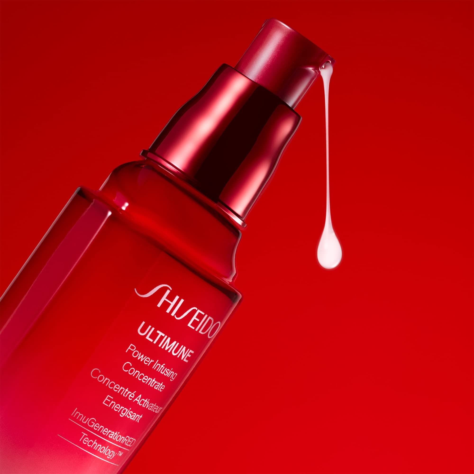 Shiseido Ultimune Gesichtscreme Power Infusing 30ml Rose, Lotus