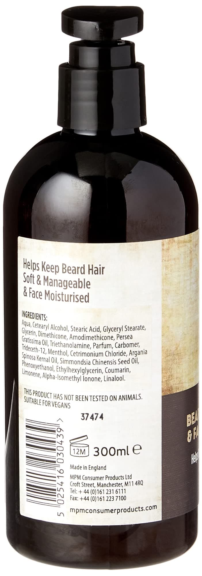 BE MY BEARD Beard Conditioner un sejas mitrinātājs 300ml