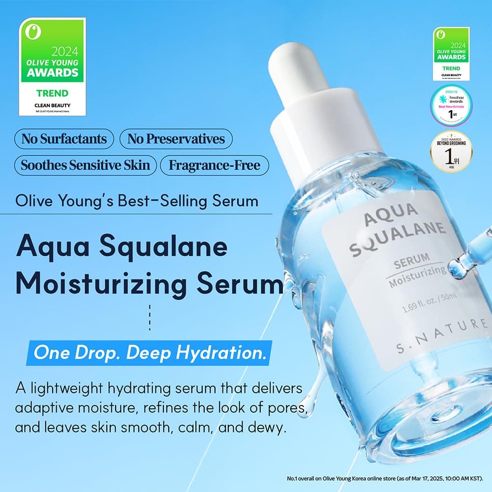 S.NATURE Aqua Squalane Serum 50 ml