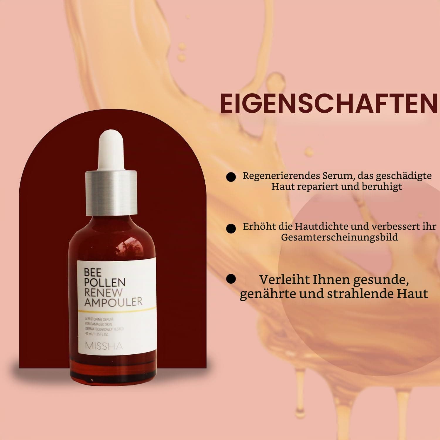 Missha Bienenpollen Erneuernde Ampulle, 40 ml