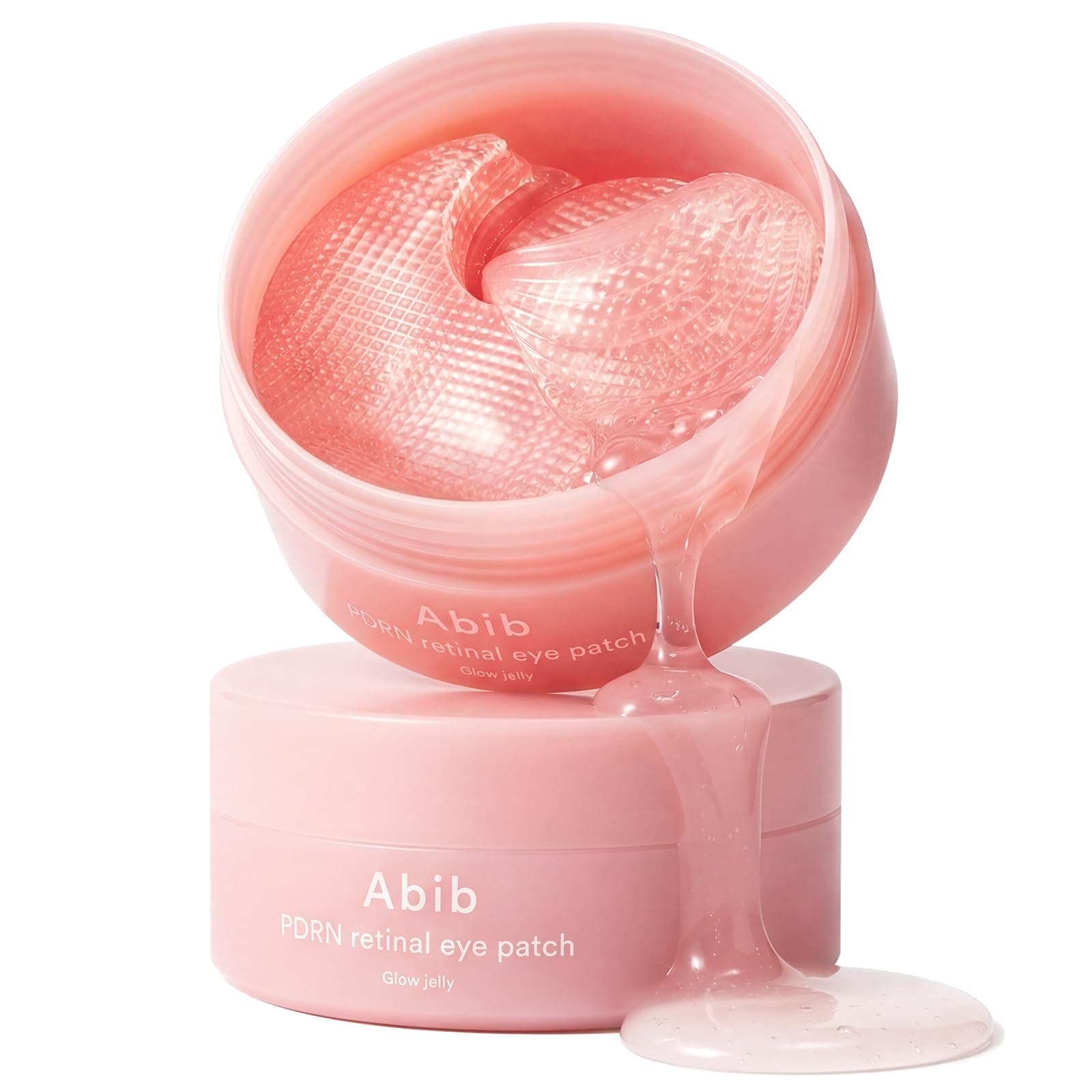 Abib PDRN Retinal Augenpatches für müde & geschwollene Augen mit Glow Jelly, Niacinamid, 60 Stück, Koreanische Hautpflege