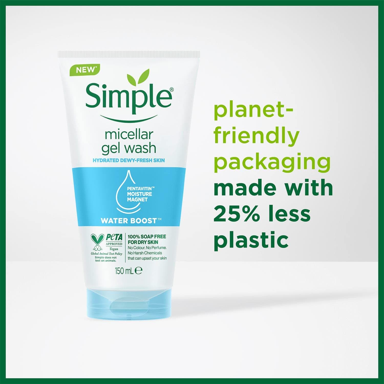 Simple Gel Micelar Facial Water Boost 150 ml