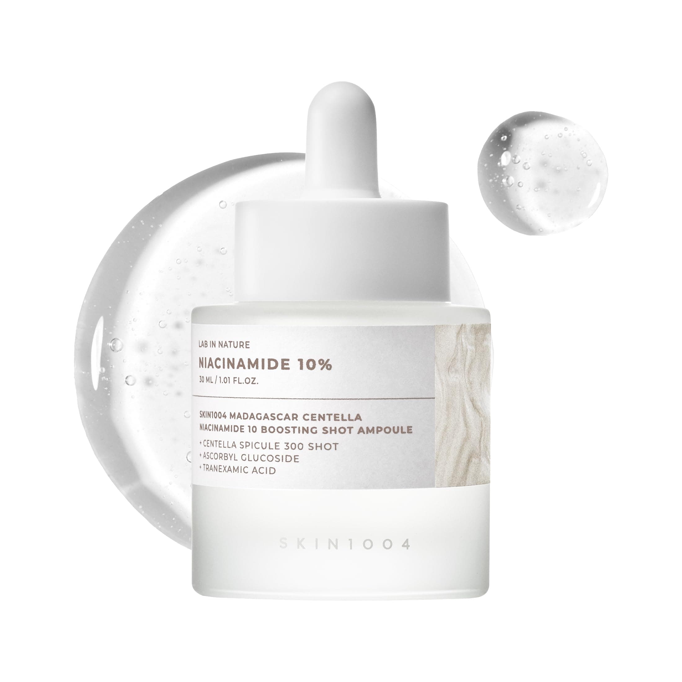 SKIN1004 Madagascar Centella Niacinamide 10% Boosting Shot Ampoule, 30ml