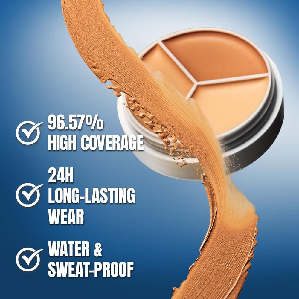 TFIT Cover Up Pro Concealer-Palette – 3-in-1 krāsu korekcijas krēms
