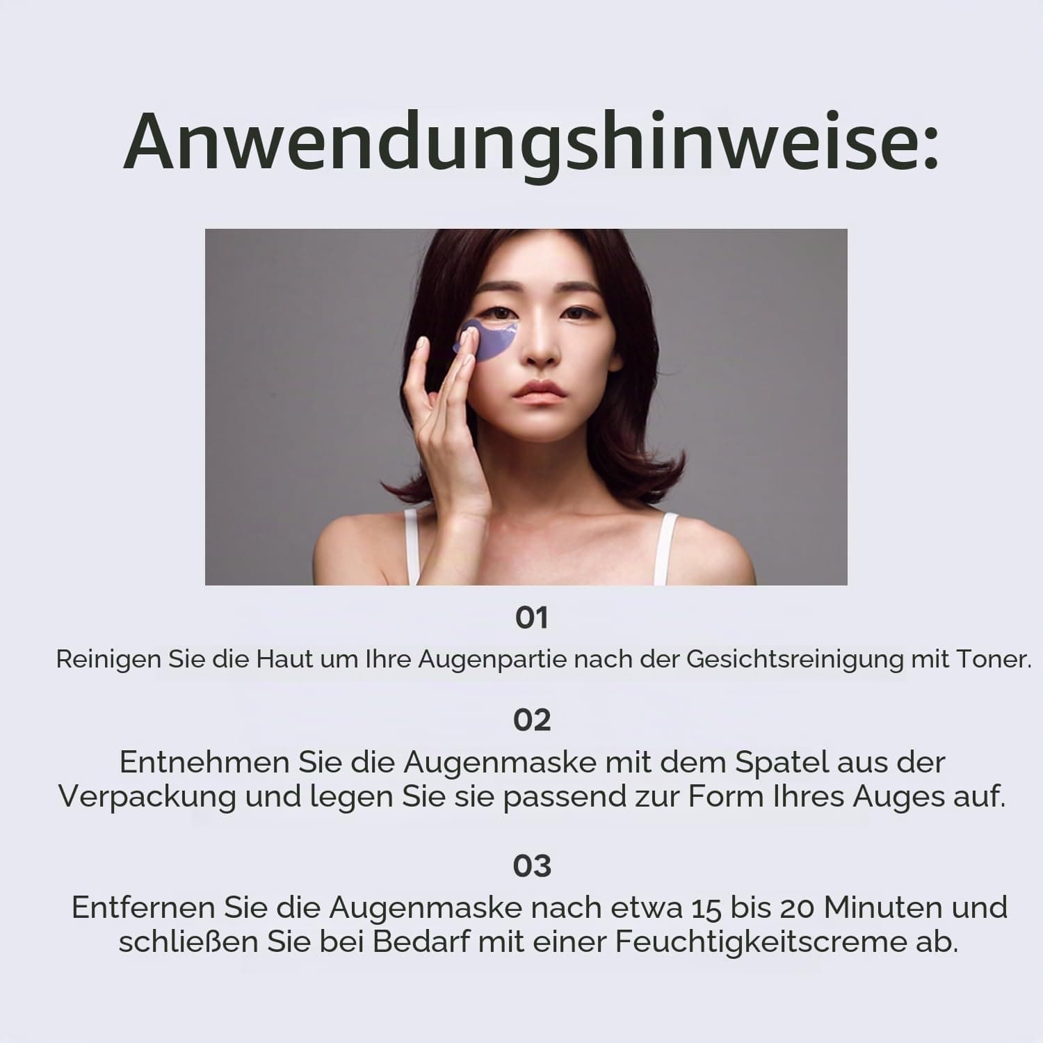 Petitfee Agave Cooling Hydrogel Augenmaske (30)