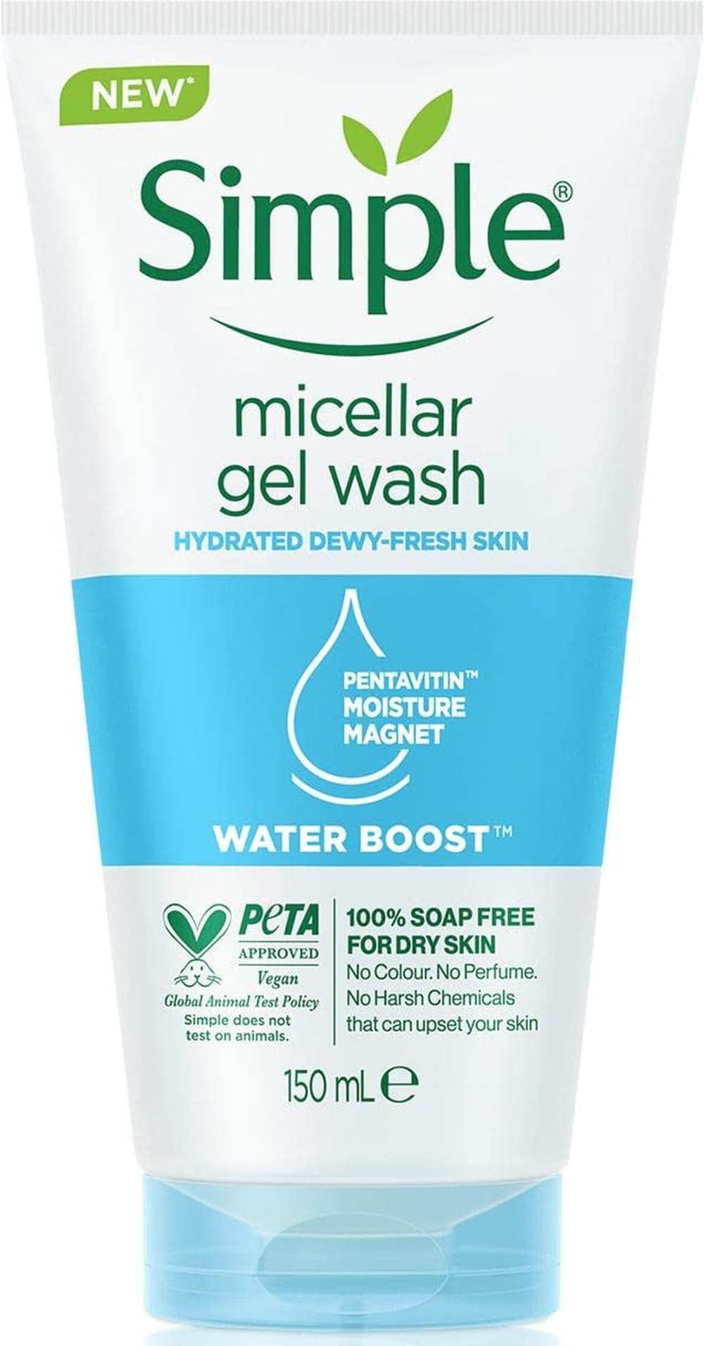 Simple Gel Micelar Facial Water Boost 150 ml