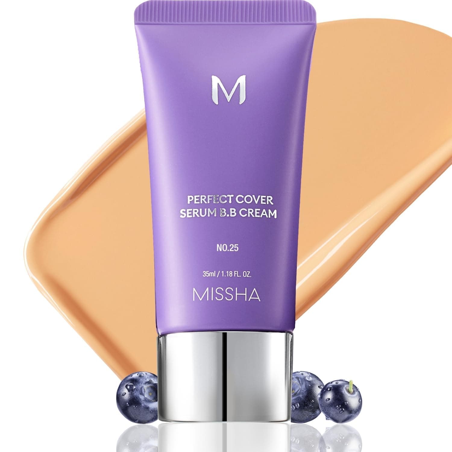 MISSHA M PERFECT COVER SERUM BB CREAM 25 Warm Beige