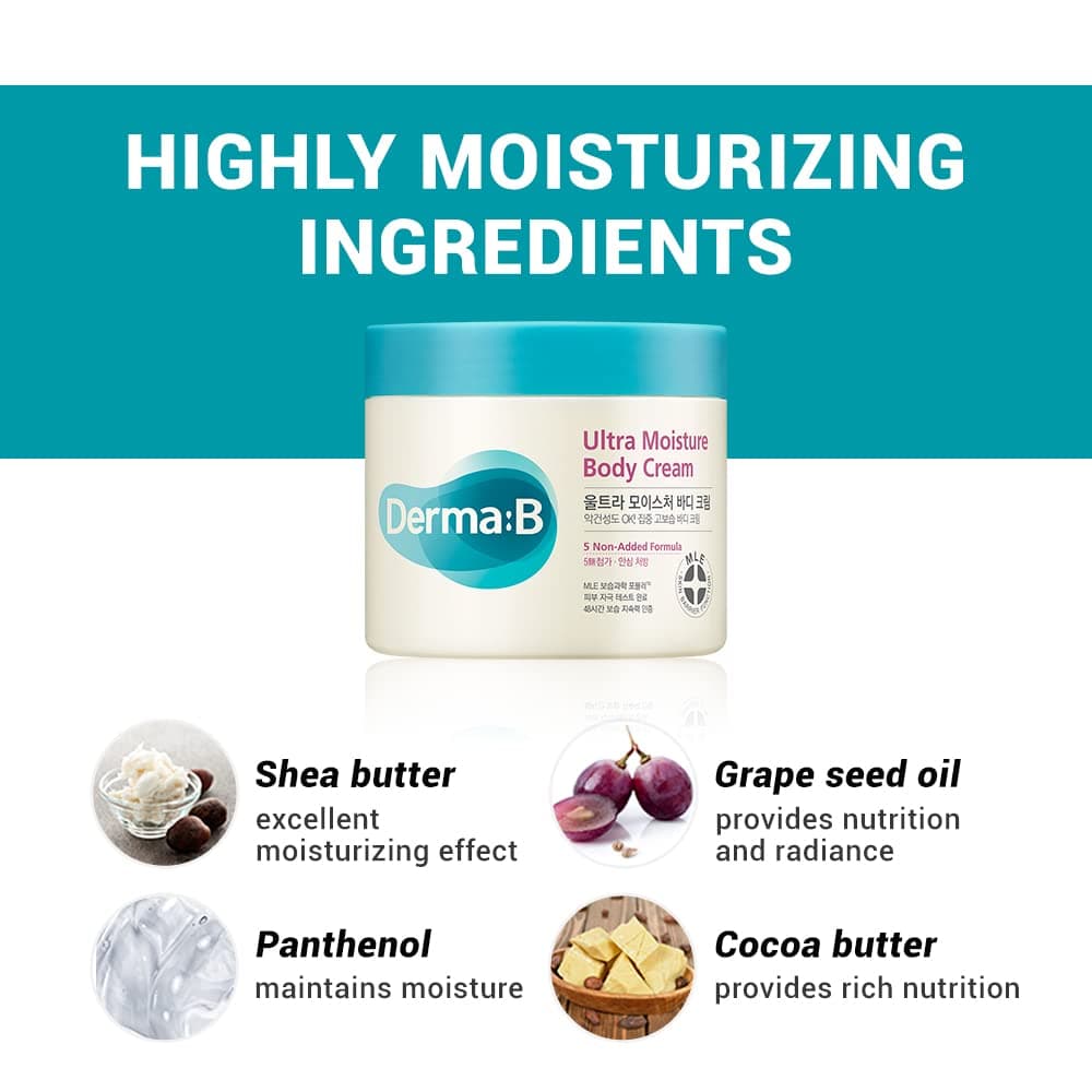 Derma B Ultra Moisture Body Cream