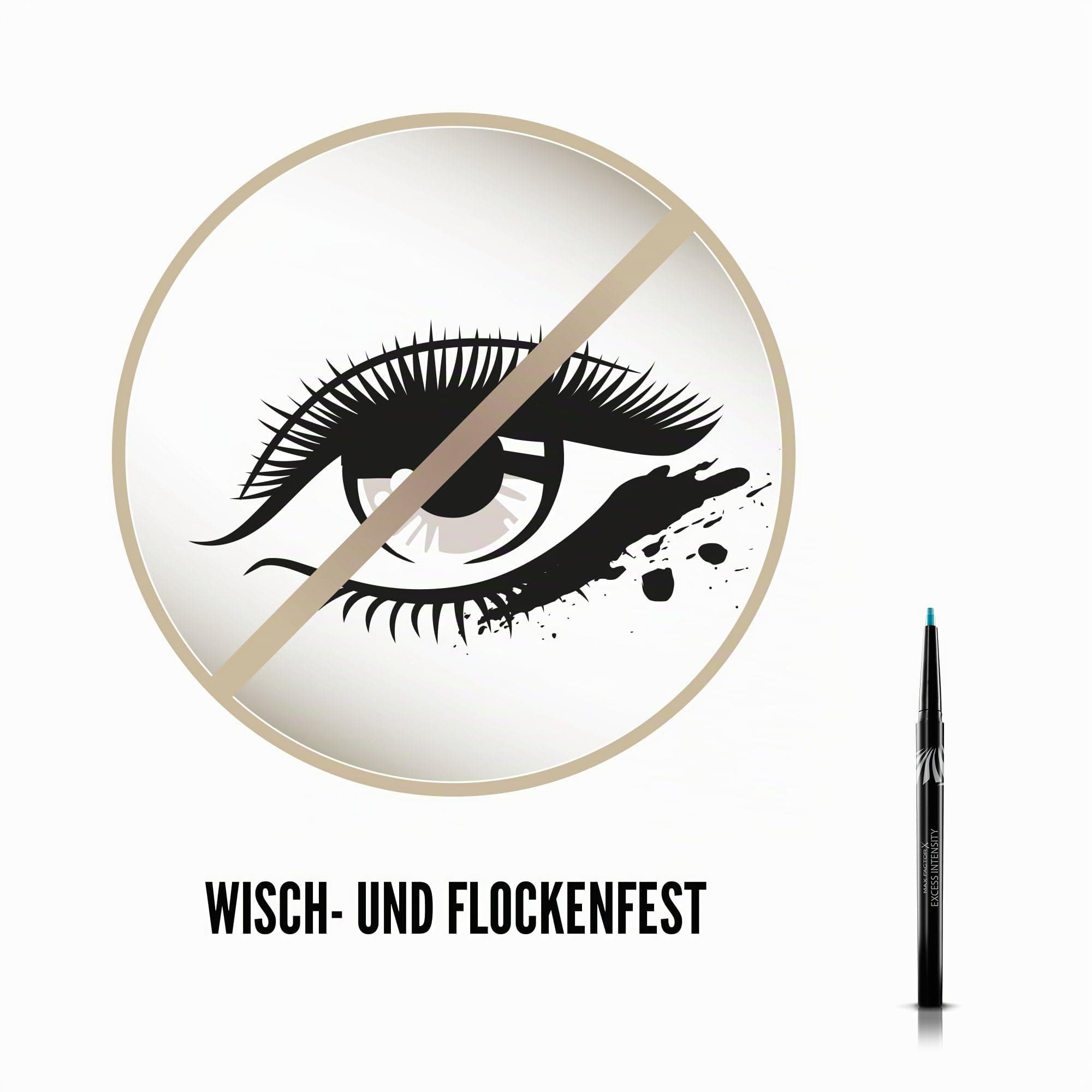 Max Factor Excess Intensity Longwear Eyeliner Aqua