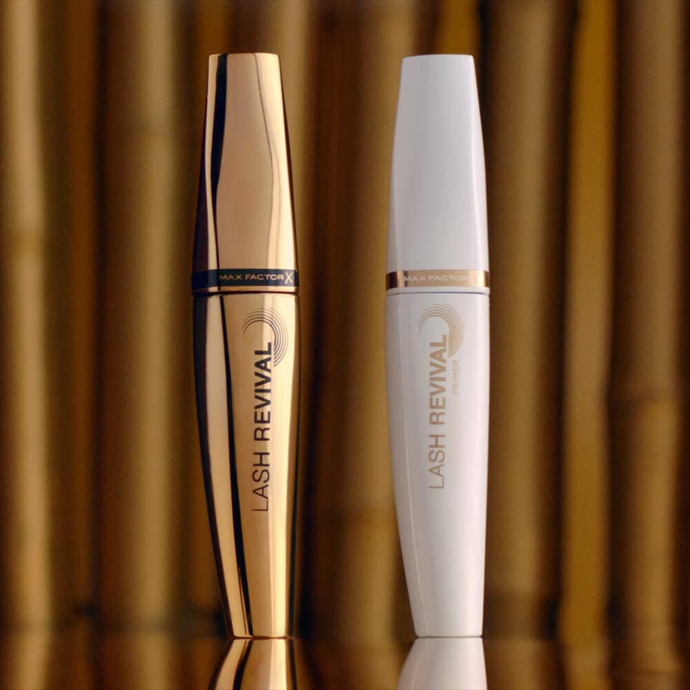 Max Factor Lash Revival Primer, mit Vitamin E und Ölen für maximales Wimpernvolumen, 11 ml