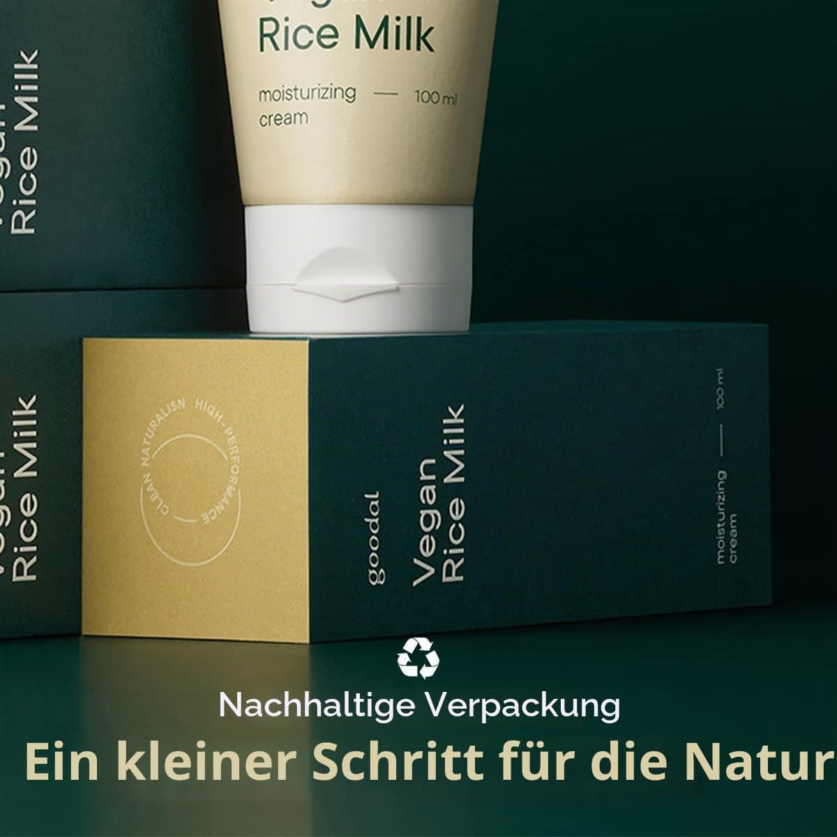 GOODAL Vegane Reismilch Mitrinošais Krēms