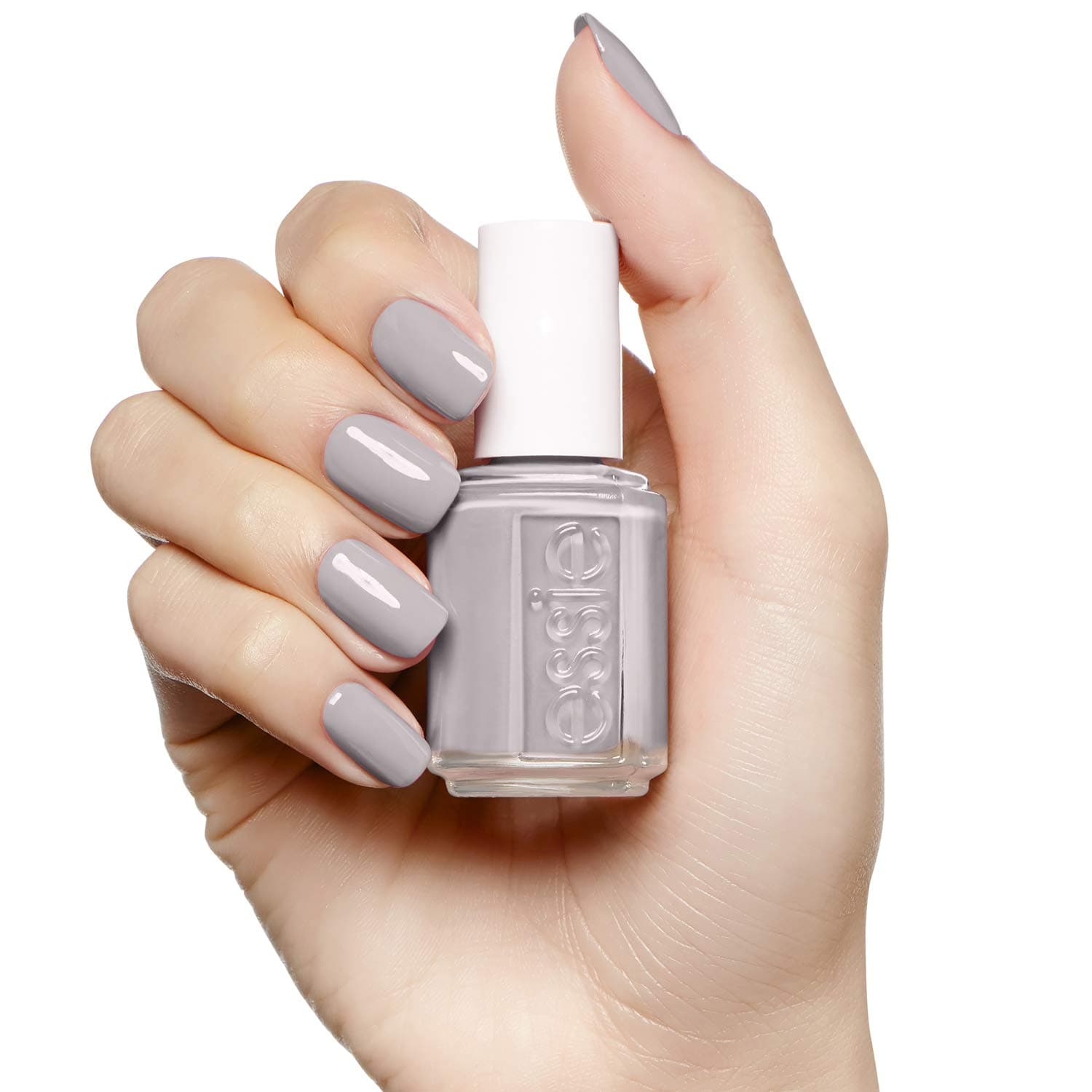 Essie Nagellack, Nr. 493 without a stitch, Pelēks