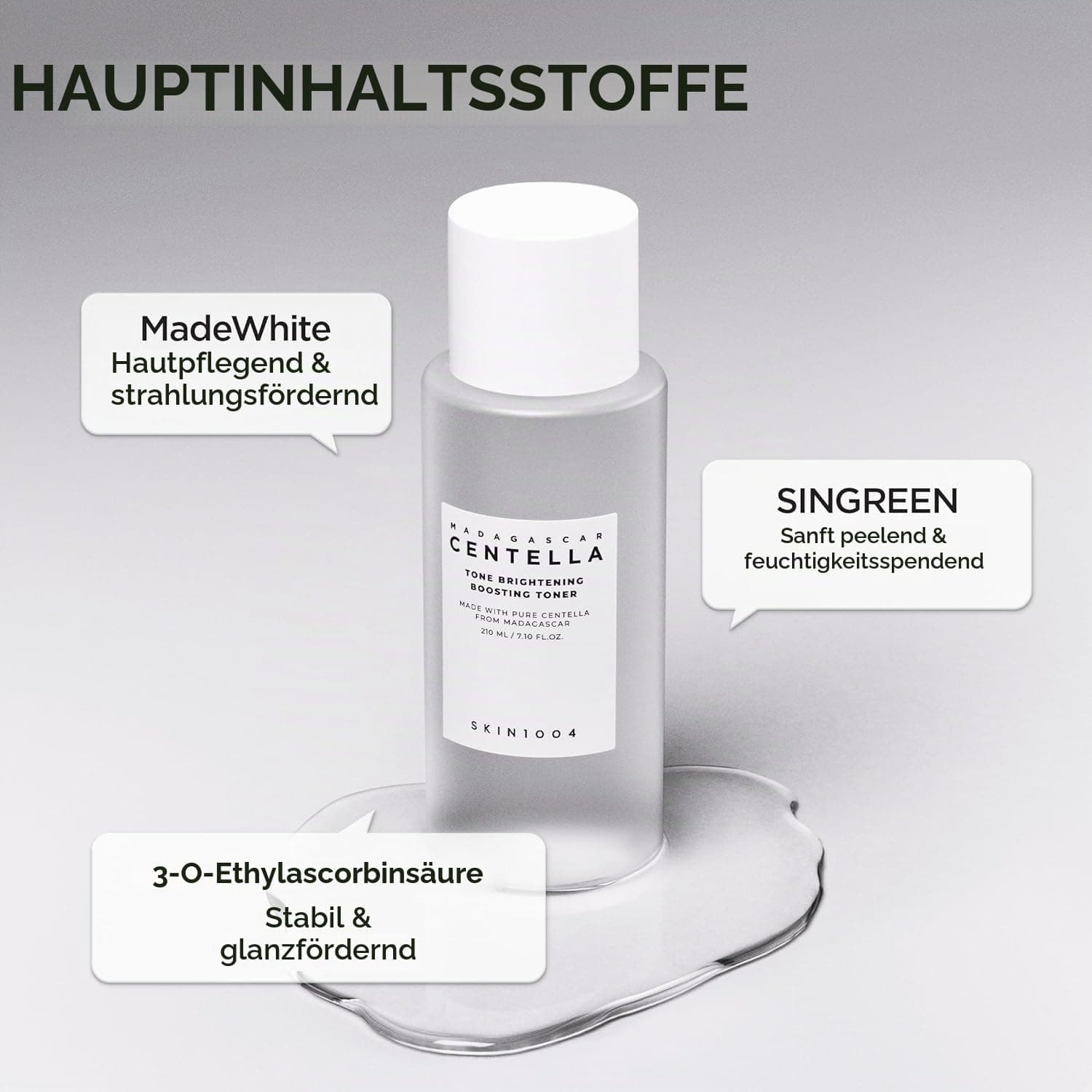 SKIN1004 
Madagascar Centella Tone Brightening Boosting Toner