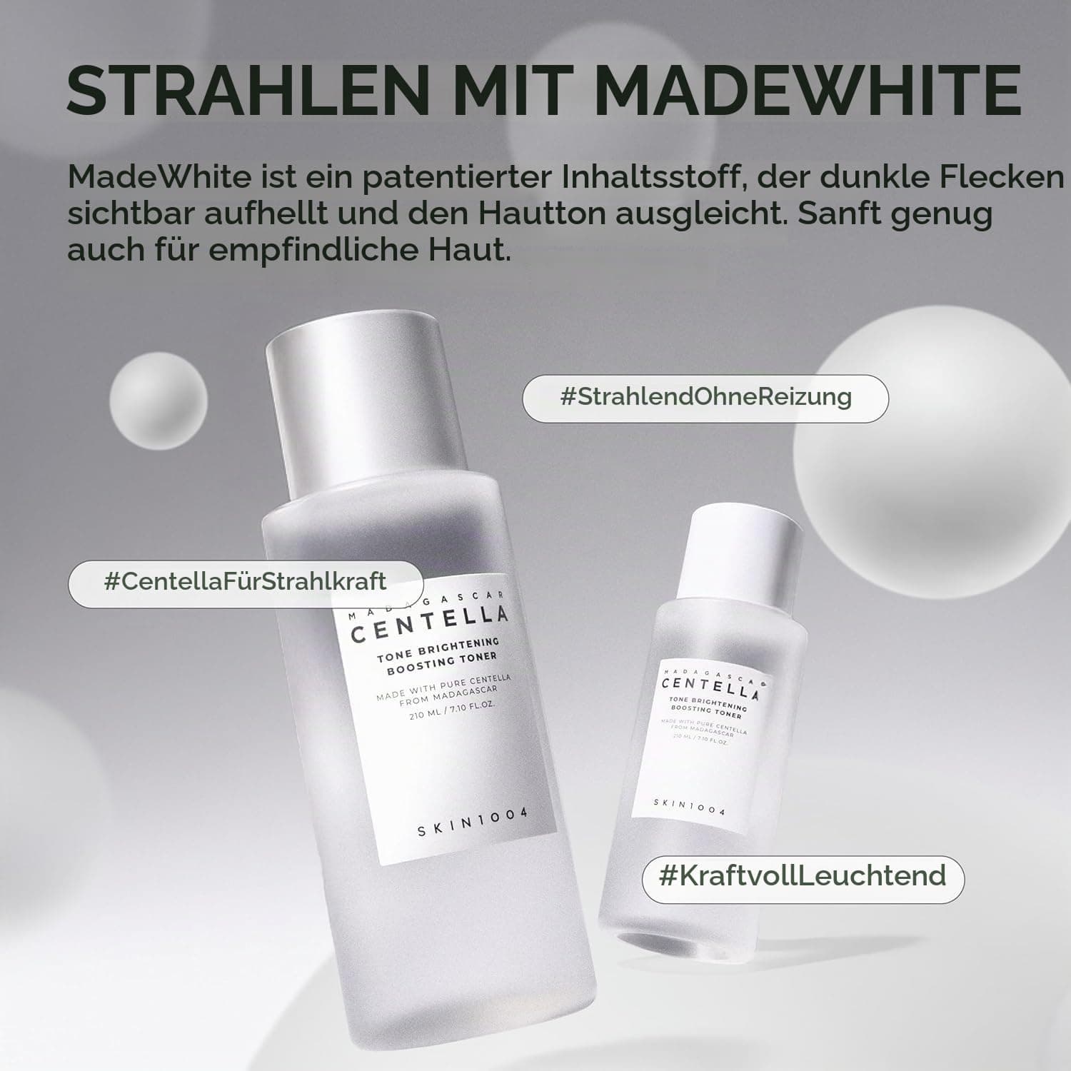 SKIN1004 
Madagascar Centella Tone Brightening Boosting Toner