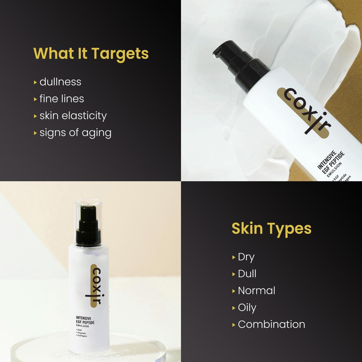 COXIR Intensive EGF Peptide Emulsion