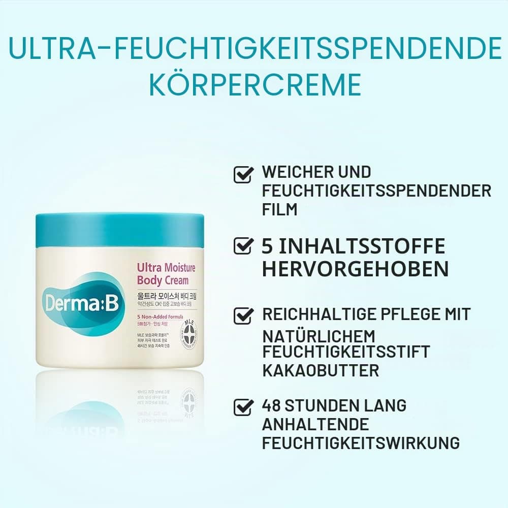 Derma B Ultra Moisture Body Cream