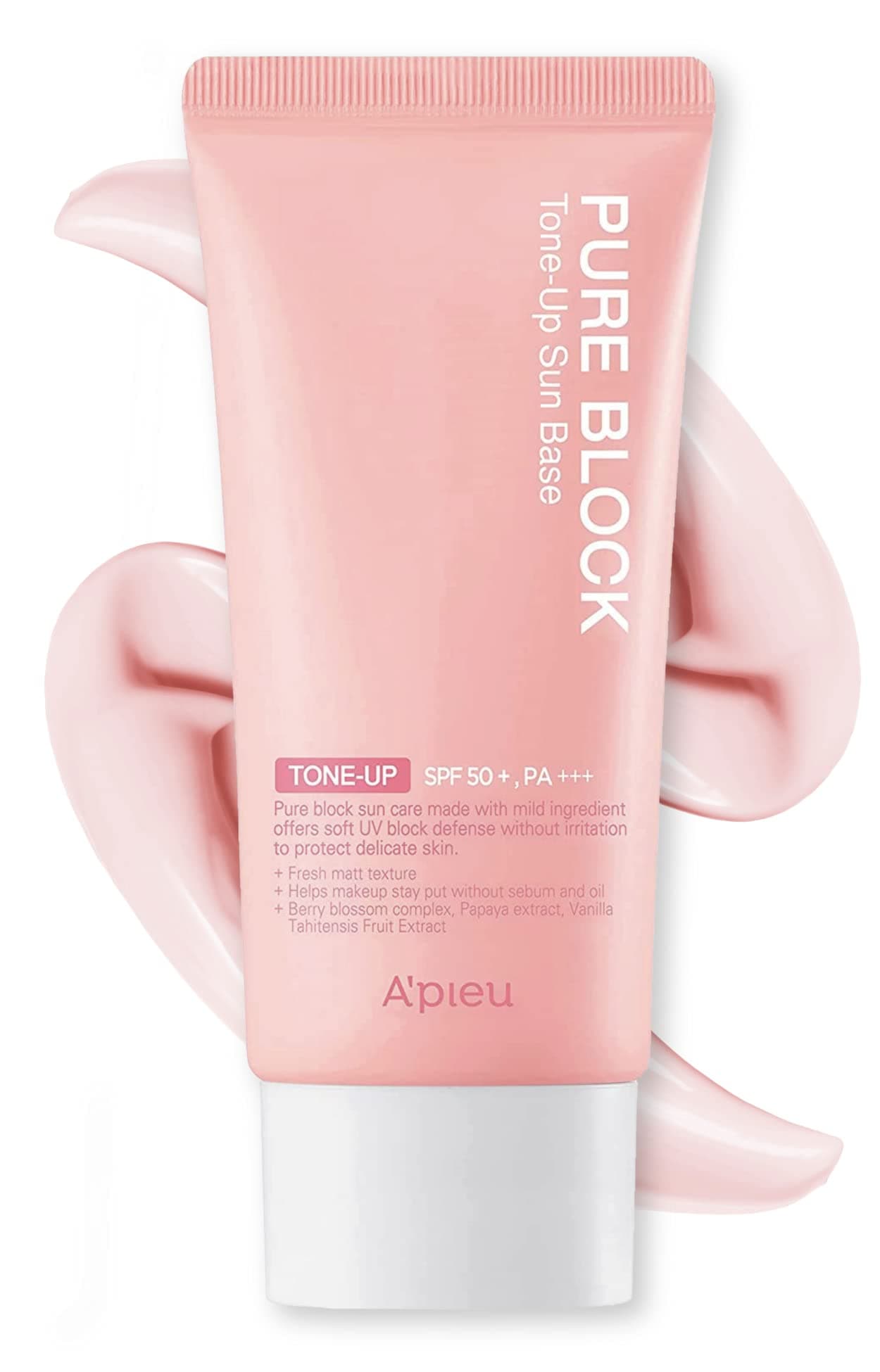 A'PIEU Pure Block Tone Up Sauļošanās krēms SPF 50+