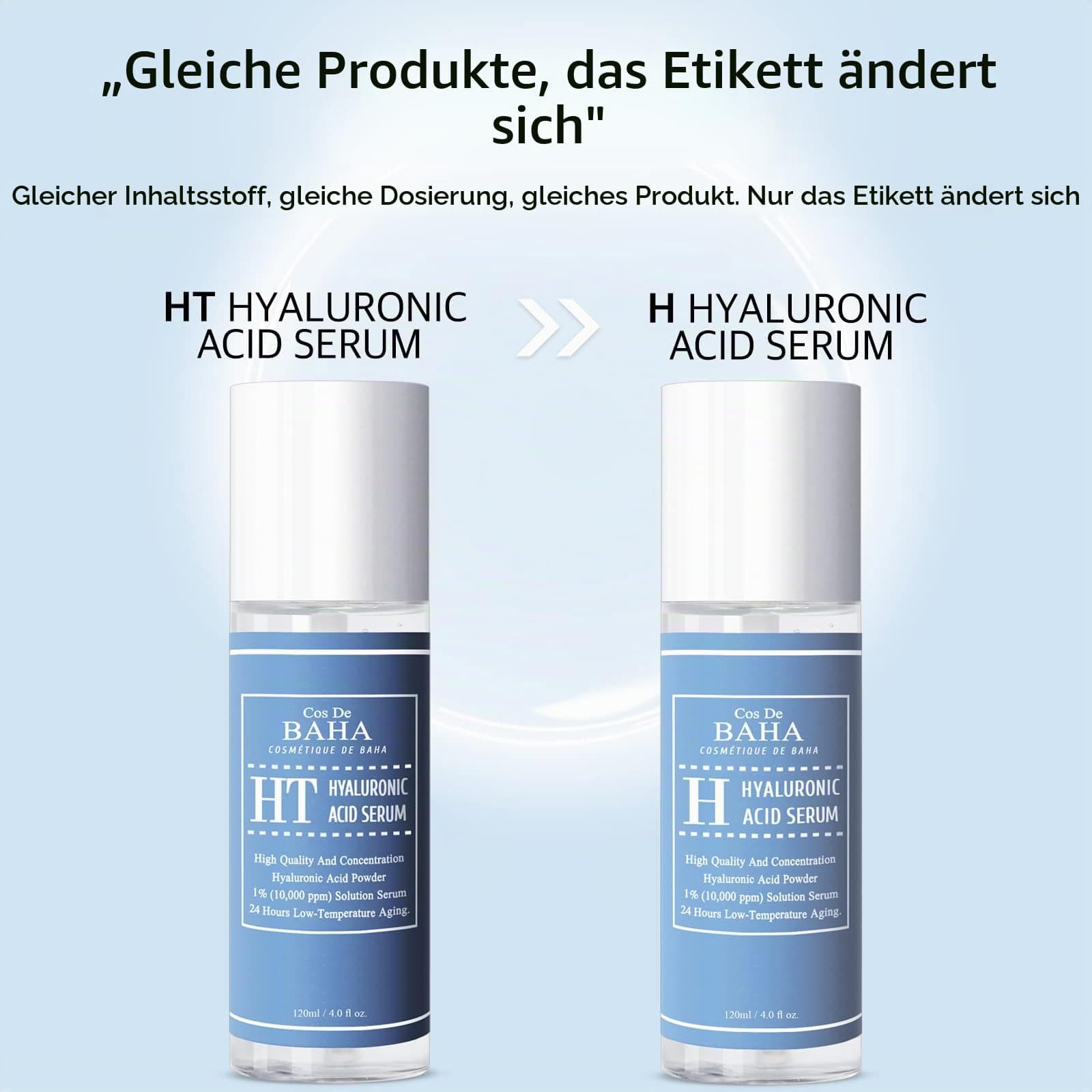 Cos De BAHA Hyaluronskābes serums ar 10 000 ppm nātrija hialuronāta