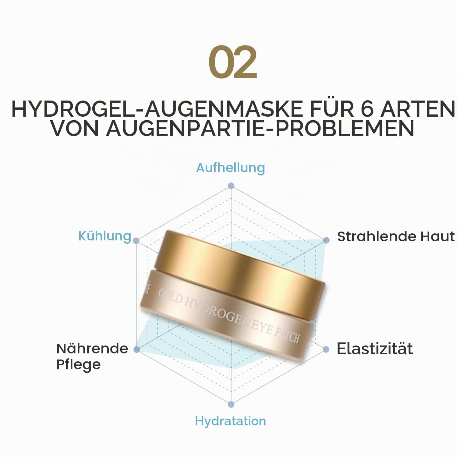 PETITFEE Gold Hydrogel Eye Patch