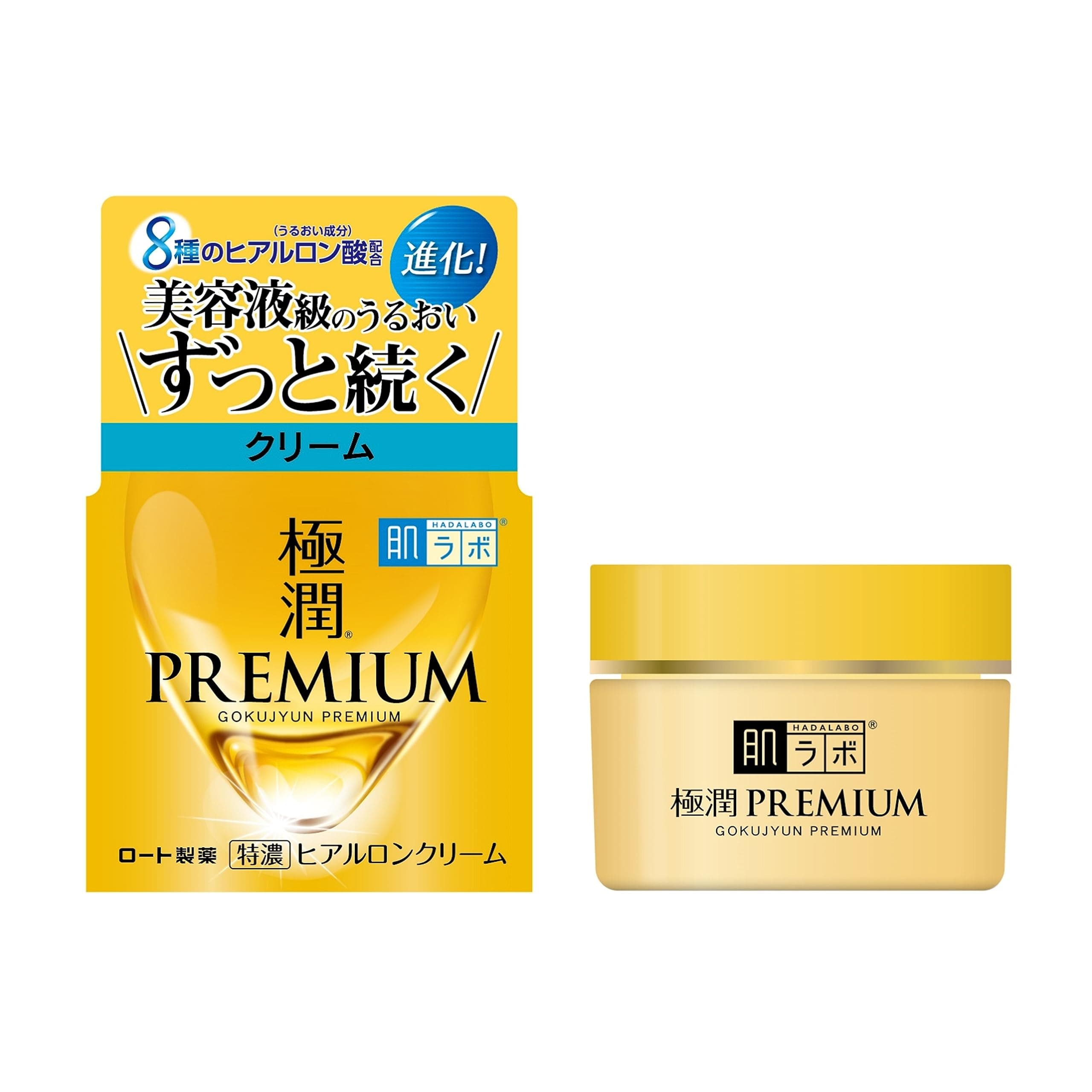 Hada Labo Gokujun Premium Hyaluroncreme